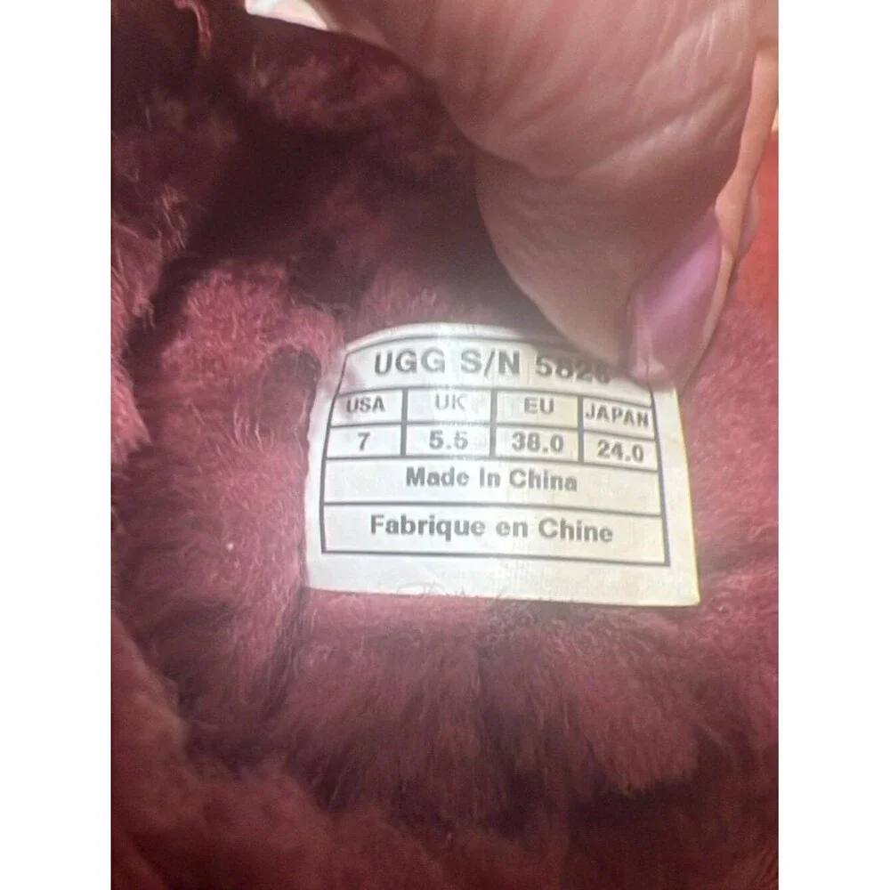 UGG Classic Short Boots – Raspberry – Women’s 7